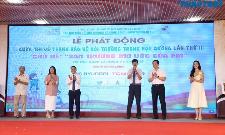 Chính thức phát động Cuộc thi vẽ tranh bảo vệ môi trường học đường chủ đề 