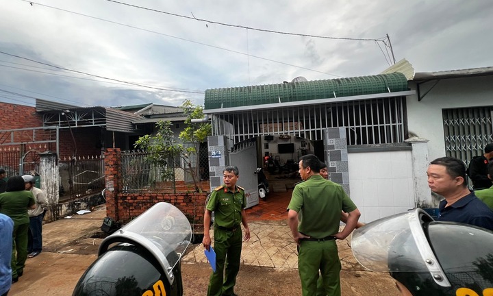 Hiện trường vụ án mạng rúng động Đắk Lắk, 3 người tử vong