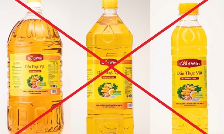 Phát hiện dầu ăn giả, kém chất lượng nhãn hiệu Goldwin Cooking Oil