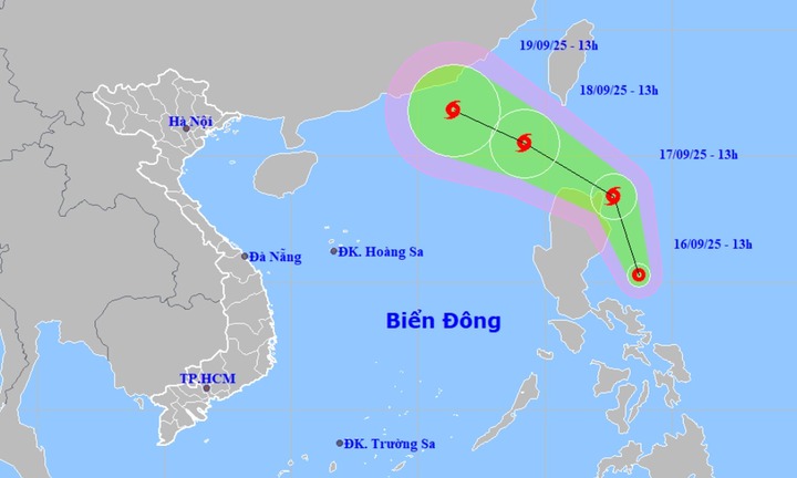 Áp thấp nhiệt đới vừa hình thành có khả năng mạnh lên thành bão số 8