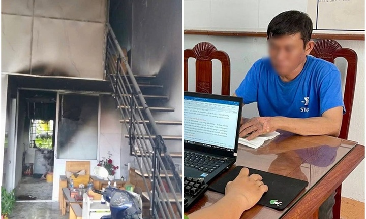 Ghen tuông mù quáng, gã trai tạt xăng đốt tiệm spa của tình cũ