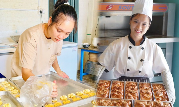 Từ bỏ việc nhà nước lương ổn định, bà mẹ 8X khởi nghiệp với tiệm bánh doanh thu gần 4 tỷ/năm