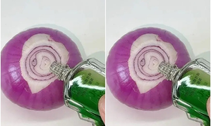 Tác dụng bất ngờ của hành tây tẩm dầu gió