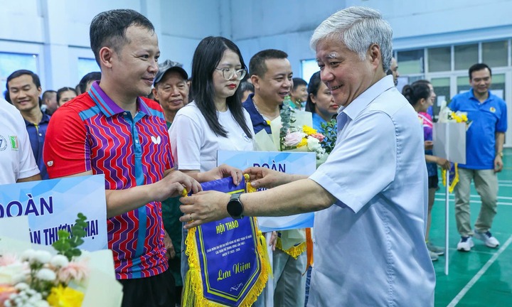 Khai mạc Hội thao chào mừng Đại hội Đảng bộ Mặt trận Tổ quốc, các đoàn thể Trung ương