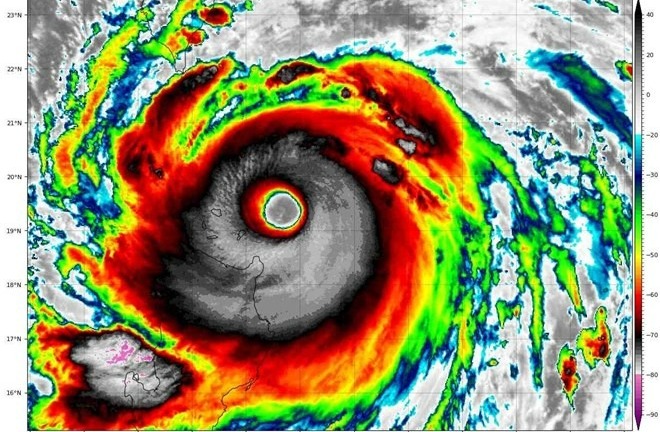 Siêu bão Ragasa lộ 