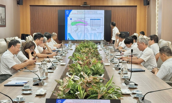 VATM họp khẩn để ứng phó với Siêu bão RAGASA