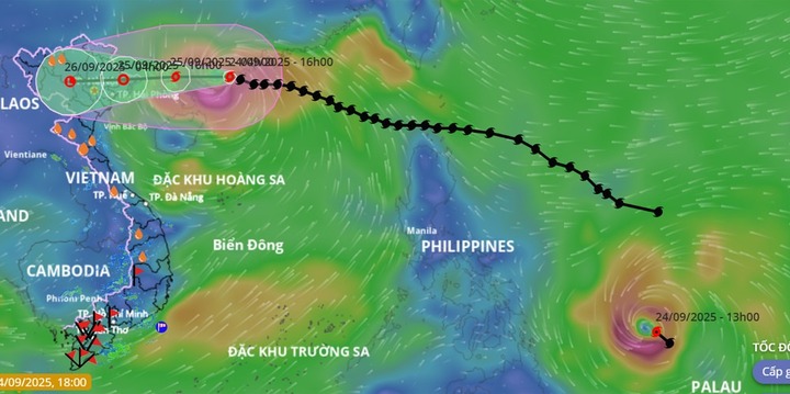 Tin mới nhất về cơn bão Bualoi 