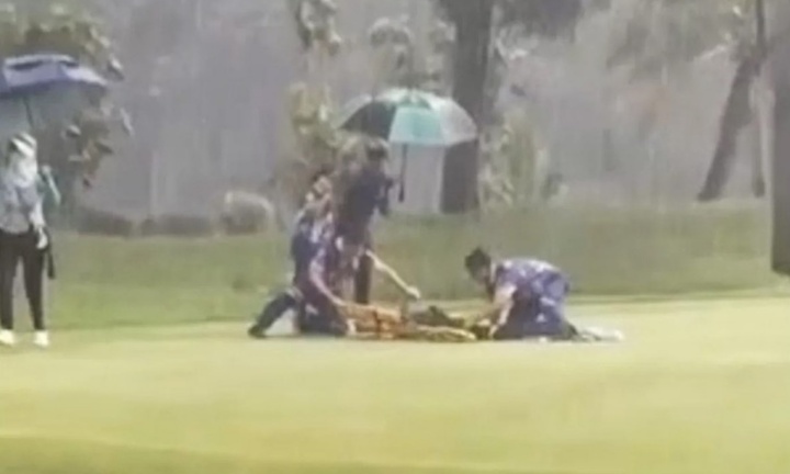 Thương tâm: Bị sét đáng trên sân golf, nữ caddy tử vong