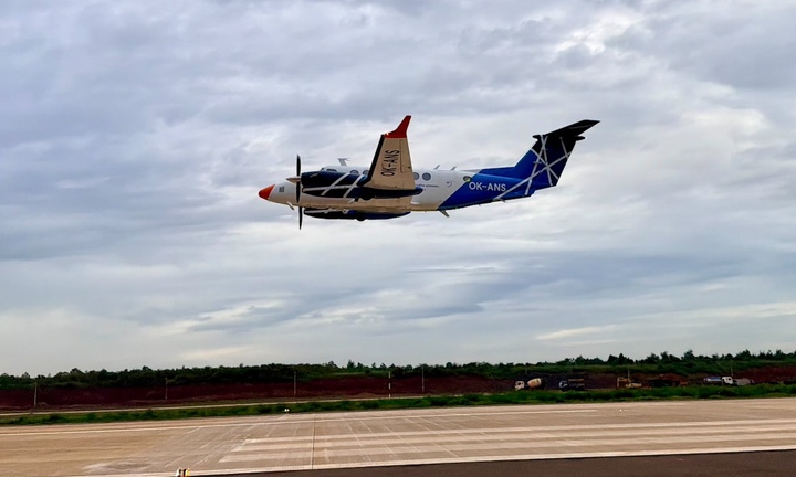 Chính thức bay kiểm tra hiệu chuẩn tại Cảng HKQT Long Thành