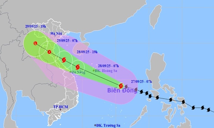 Nguyên nhân bão số 10 Bualoi di chuyển với tốc độ 