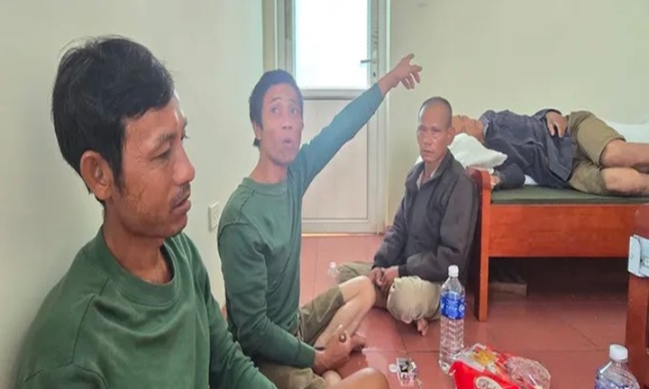 Những ngư dân may mắn thoát chết kể lại phút giây sinh tử trên sông Gianh 