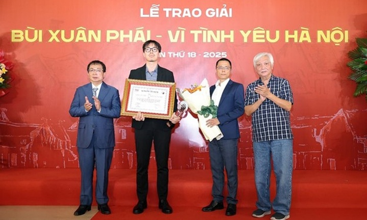 Giải thưởng Bùi Xuân Phái - Vì tình yêu Hà Nội năm 2025 vinh danh dự án Nhà hát Opera Hà Nội 