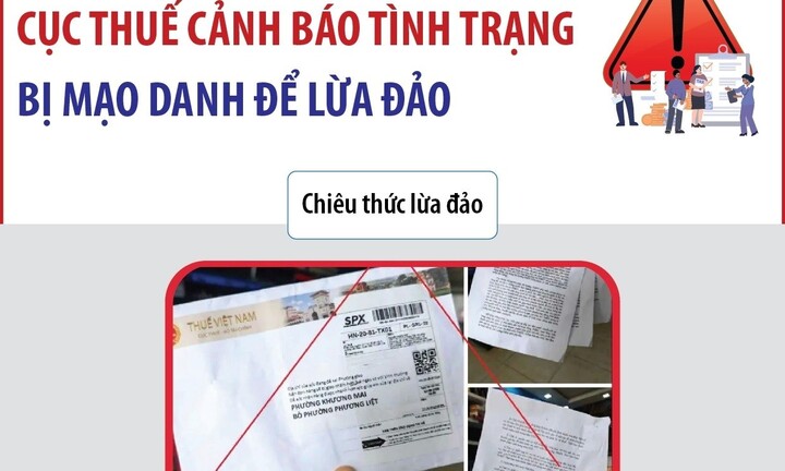 Cục Thuế cảnh báo quan trọng đến toàn thể người dân về chiêu lừa mới