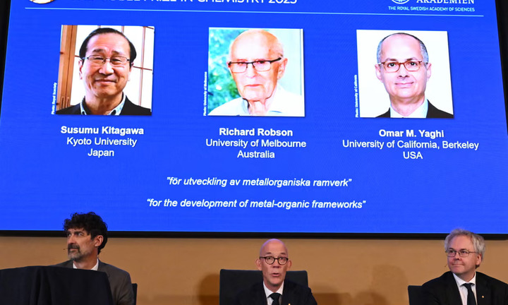 GS. Omar M. Yaghi – Chủ nhân Giải thưởng VinFuture nhận Giải Nobel Hóa học 2025