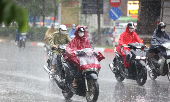 Đón không khí lạnh, miền Bắc lại sắp mưa lớn nhiều ngày