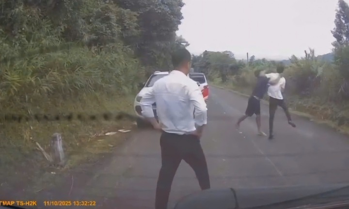 Xác minh clip 2 nhóm người đánh nhau giữa quốc lộ sau va chạm ô tô ở Lâm Đồng