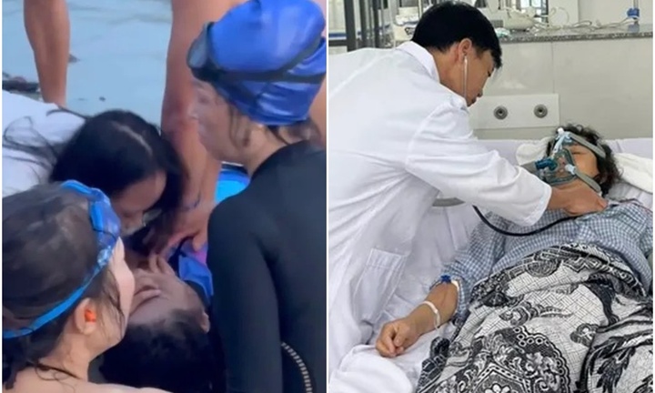 Thiếu tá nghỉ hưu cứu sống nữ du khách đuối nước ở Côn Đảo