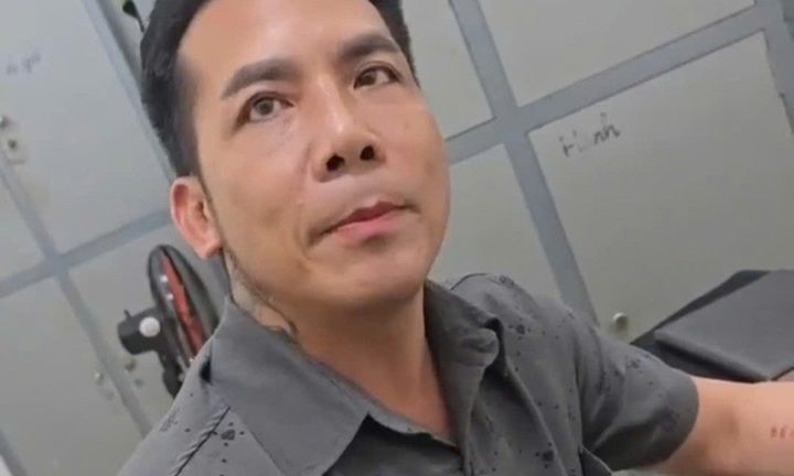 Khởi tố Nguyễn Thế Anh- người đàn ông hành hung tài xế xe tải sau va chạm giao thông