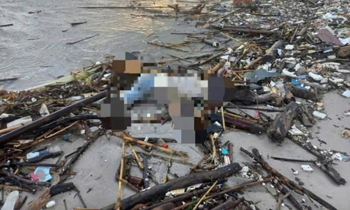 Phát hiện thi thể nam giới dạt vào bờ biển Quảng Trị: Nạn nhân mặc quần lửng kaki màu xám, trong túi có 100.000 đồng