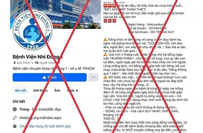 Bệnh viện Nhi đồng 1 (TP.HCM) cảnh báo nóng về việc 