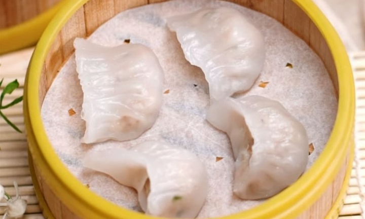 Cách làm há cảo tôm thịt đơn giản