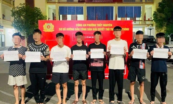 Danh tính nhóm quái xế chặn xe, xịt hơi cay tấn công người đi đường ở Hải Phòng