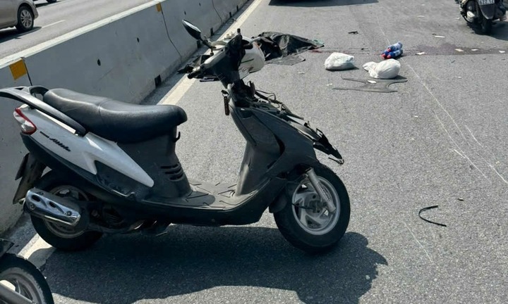 Công an Hà Nội thông tin vụ tai nạn liên quan nam shipper trên cầu Vĩnh Tuy