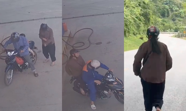 Nhân viên cây xăng ở Sơn La đuổi theo 8km để ‘