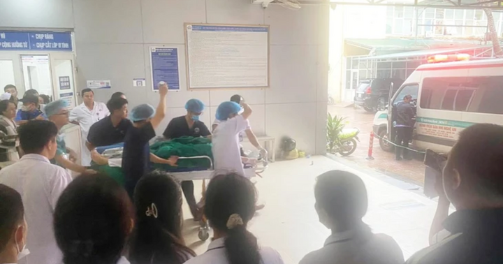 Các nữ điều dưỡng bệnh viện Sản Nhi Nghệ An bị tấn công khi cố gắng cứu trẻ sơ sinh khỏi tay kẻ côn đồ manh động