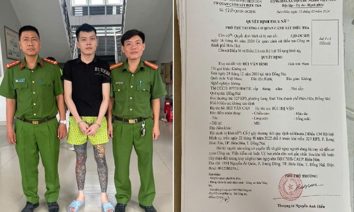 Bùi Văn Bình- đối tượng bị truy nã 