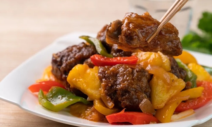 Cách làm sườn xào chua ngọt ít dầu mỡ