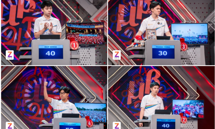 Những khoảnh khắc vỡ òa cảm xúc của 4 nhà leo núi chung kết Đường lên đỉnh Olympia năm 2025