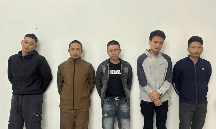 Hải Phòng: Bắt quả tang 5 đối tượng mua bán, sử dụng trái phép chất ma túy