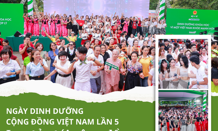 Chuyên gia dinh dưỡng đầu ngành lan tỏa tinh thần sống khỏe đến hàng nghìn người dân
