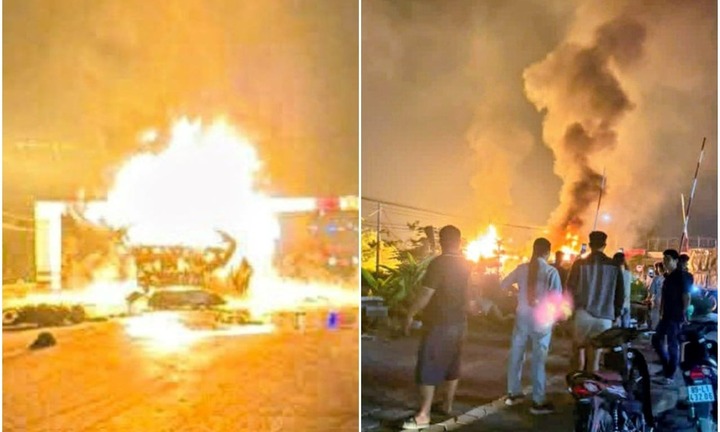 Tin tức thời sự 24h: Xe bồn nổ như bom, tài xế bị thương