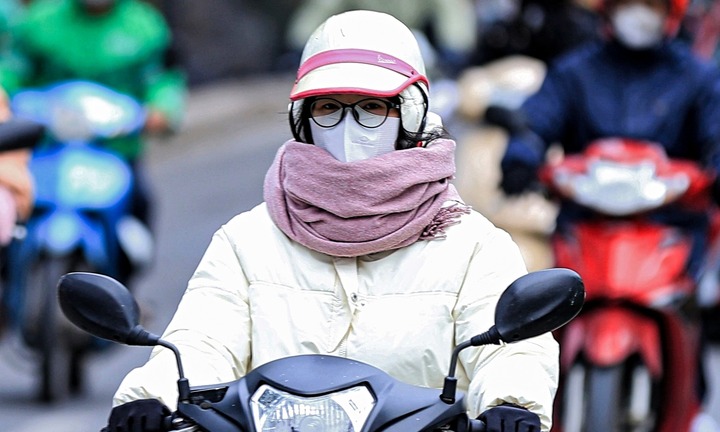 Không khí lạnh tăng cường, Hà Nội nhiệt độ thấp nhất 19 độ C