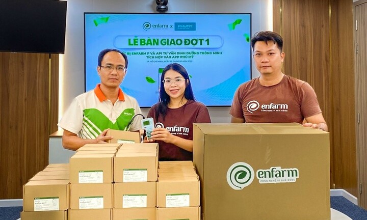 PVFCCo - Phú Mỹ hợp tác cùng Enfarm: Bước tiến lớn trong chuyển đổi số nông nghiệp Việt Nam