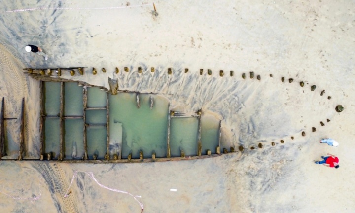 Vụ tàu cổ hiếm có ở biển Hội An: Bị vùi lấp trở lại