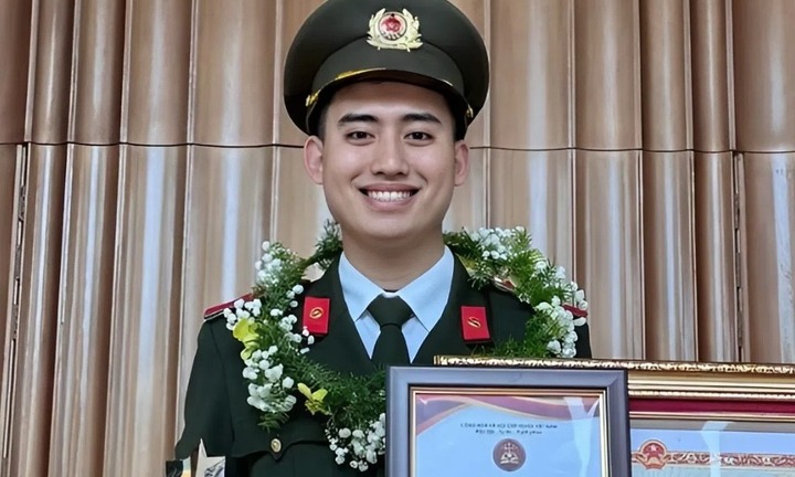 Chân dung thủ khoa Học viện An ninh nhân dân, điểm tốt nghiệp 8.94, 