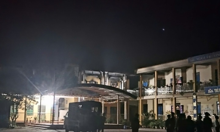 Cháy trường mầm non ở Lào Cai, nghi có người phụ nữ tử vong trong phòng làm việc