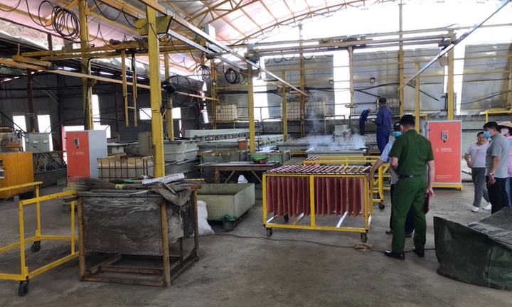 Thái Nguyên: Xử phạt 2 doanh nghiệp xả thải trái phép ra môi trường