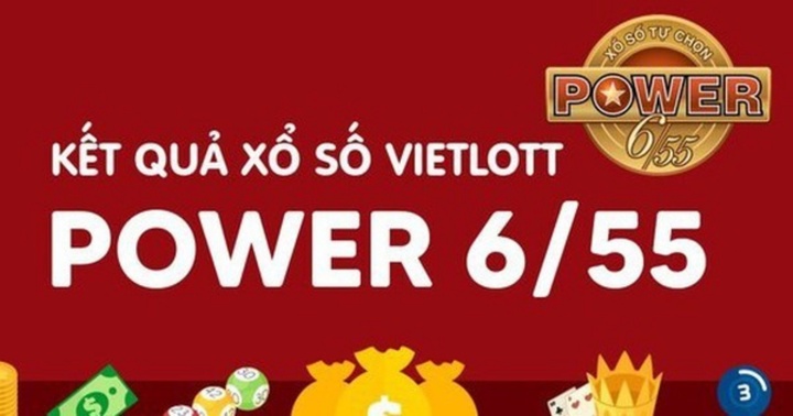Vietlott ngày 15/11 - Kết quả XS Vietlott hôm nay - XS Power 6/55 ngày 15/11