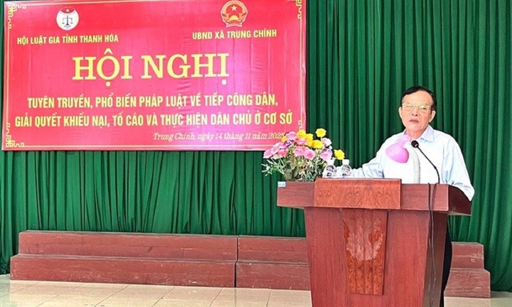 Hội Luật gia tỉnh Thanh Hóa tuyên truyền pháp luật 
