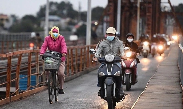 Không khí lạnh tăng cường dồn dập, miền Bắc mưa lạnh