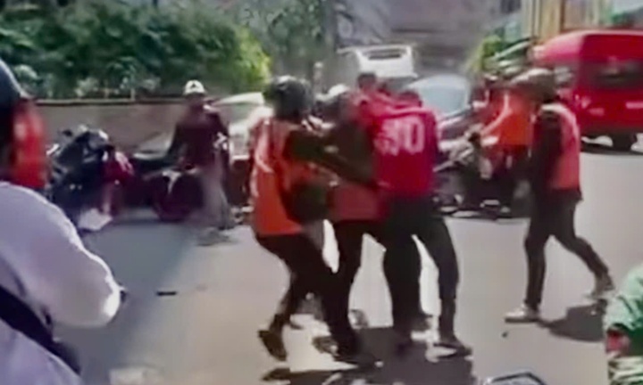 Xác minh vụ các shipper ẩu đả ở TP.HCM