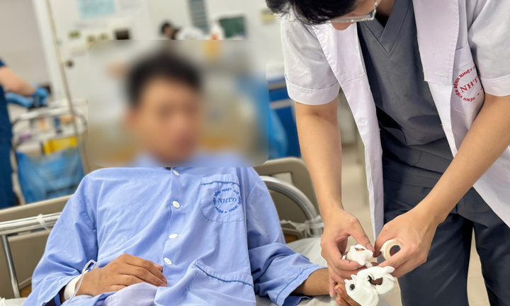 Vụ tai nạn khiến thanh niên 18 tuổi nguy cơ