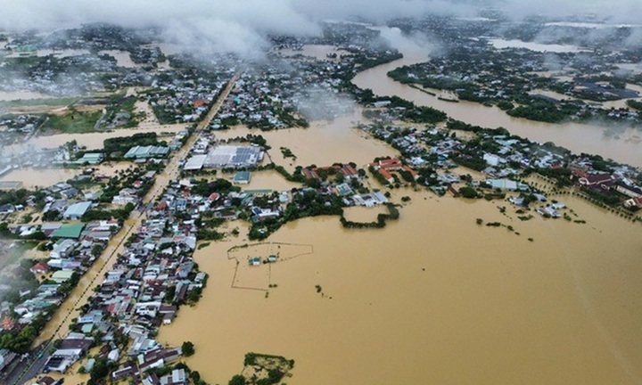 Lũ trên 2 sông ở Đắk Lắk và Khánh Hòa vượt đỉnh lịch sử 1993 và 1986