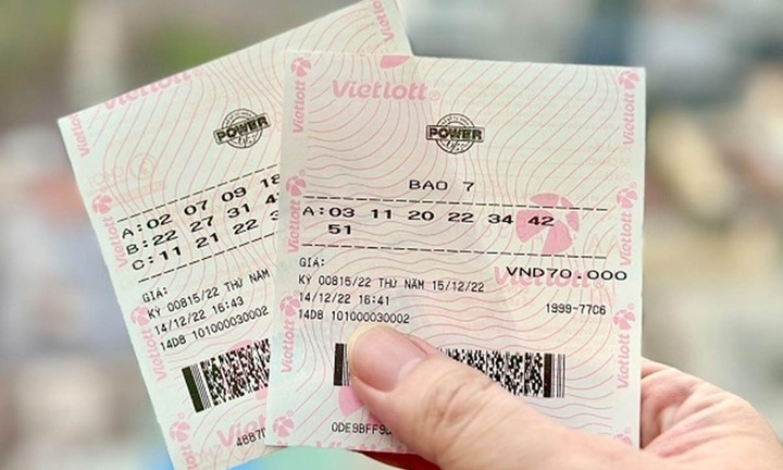 Vietlott tìm thấy khách hàng trúng độc đắc gần 3,6 tỷ đồng
