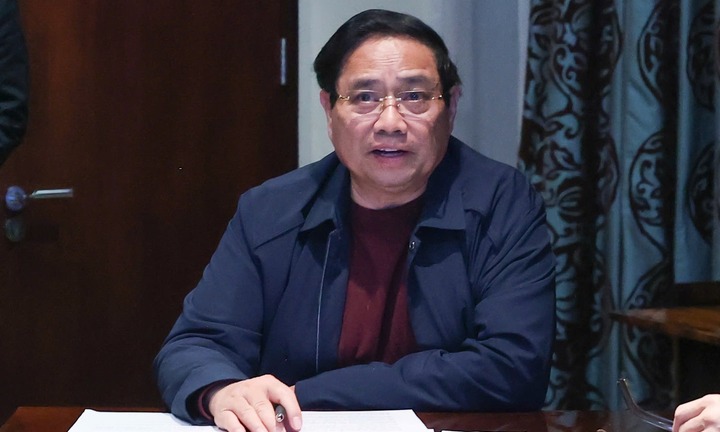 Từ Nam Phi, Thủ tướng chủ trì họp trực tuyến về ứng phó khắc phục hậu quả mưa lũ