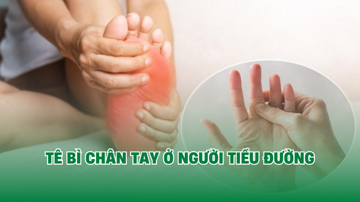 Giải đáp: Tại sao người tiểu đường thường bị tê bì tay chân?